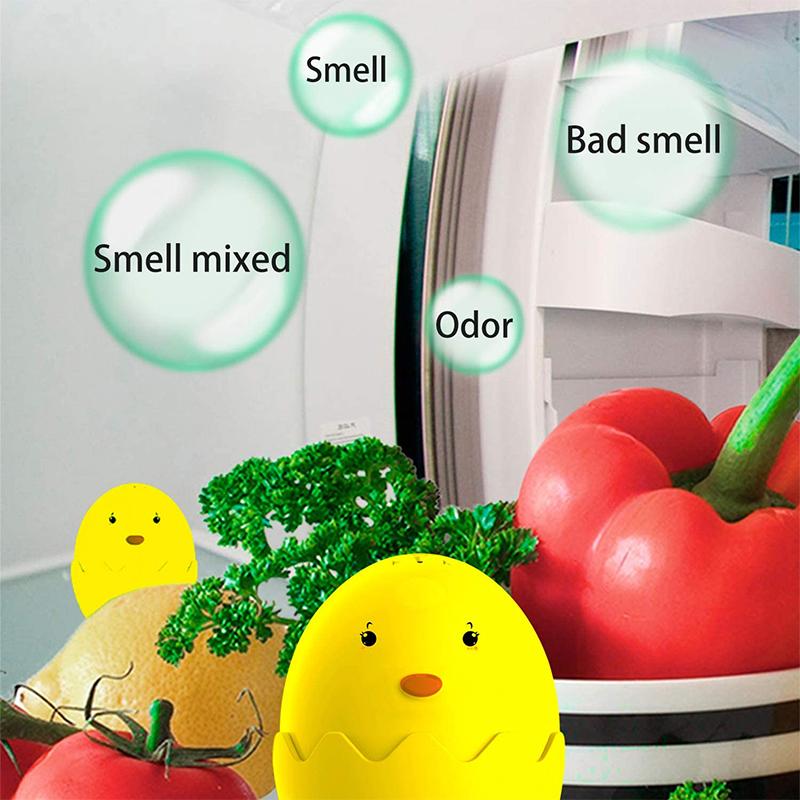 Reusable Refrigerator Diatom Deodorized Egg For Fresh Clean Odor Removal 6851477733476-1