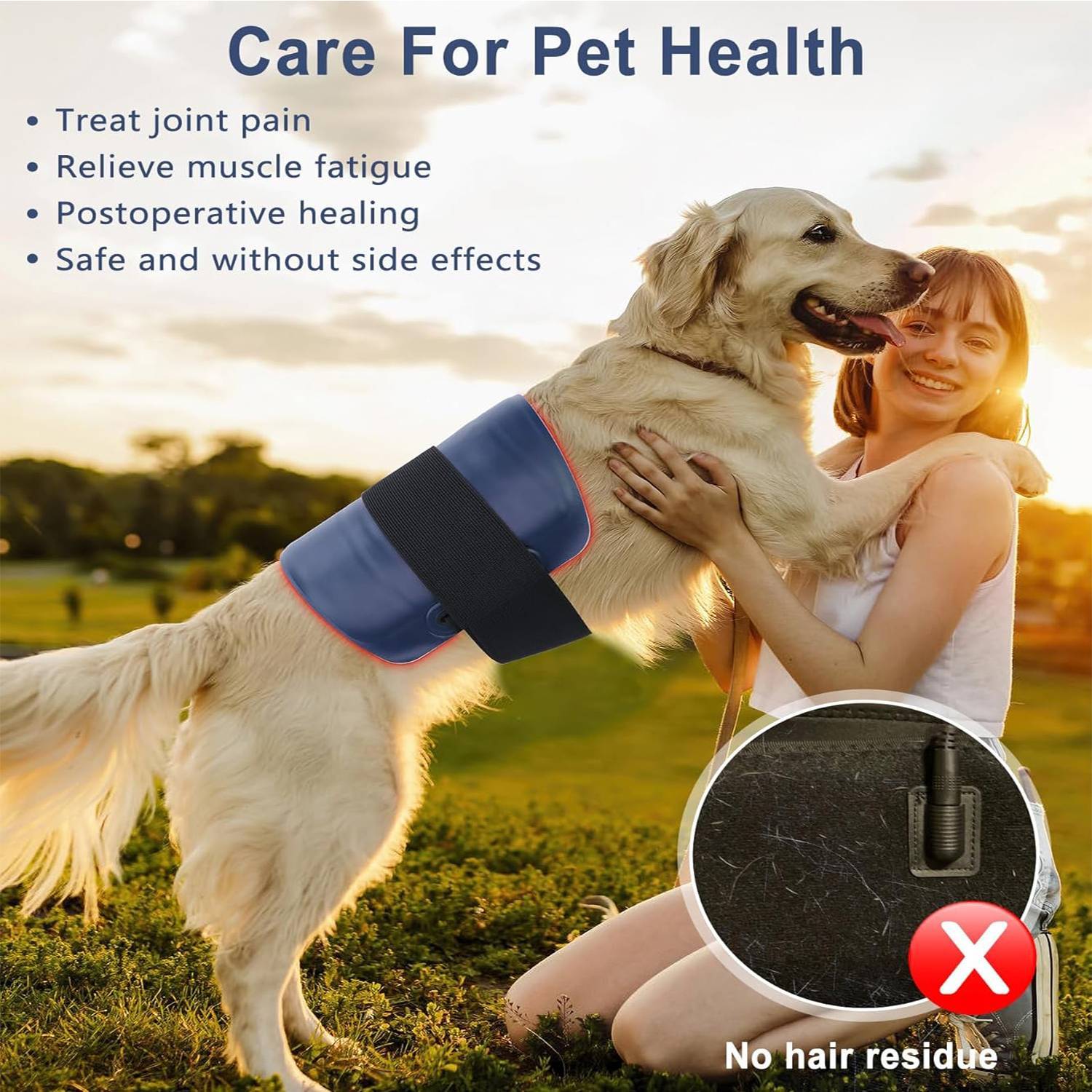 Red Light Therapy Belt For Body,Cordless Near Infrared Light Therapy Pain Relief 8993742618844-1