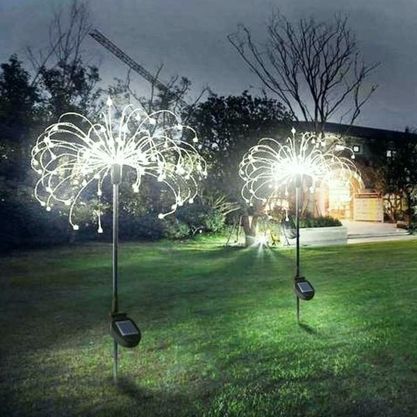Solar Firework String Lights | 90 LED | Waterproof IP65 | Garden & Outdoor Decoration | 95cm 15170507997510-1