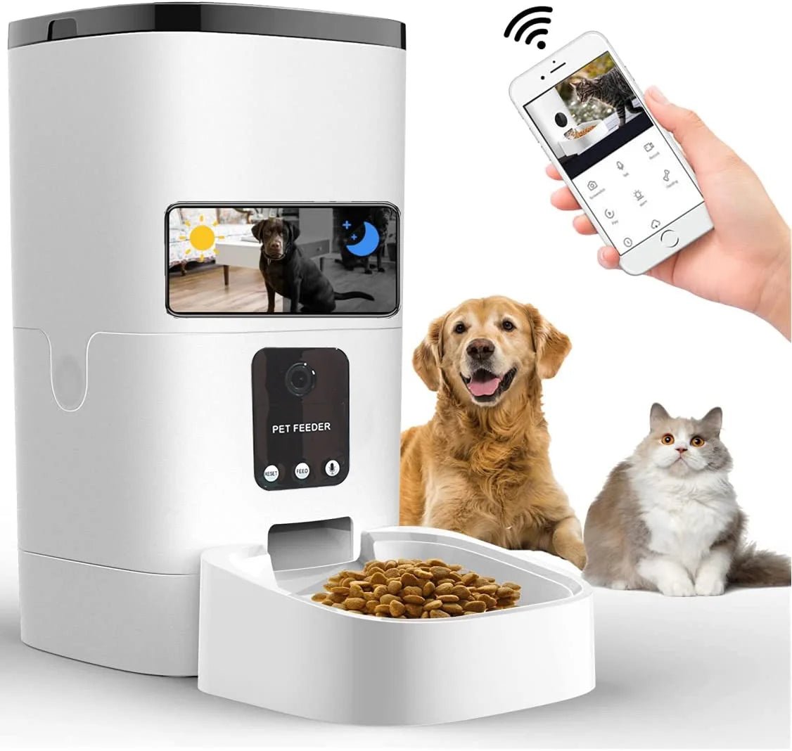 6L Automatic Pet Feeder With Camera&Wifi 9022672077020-1