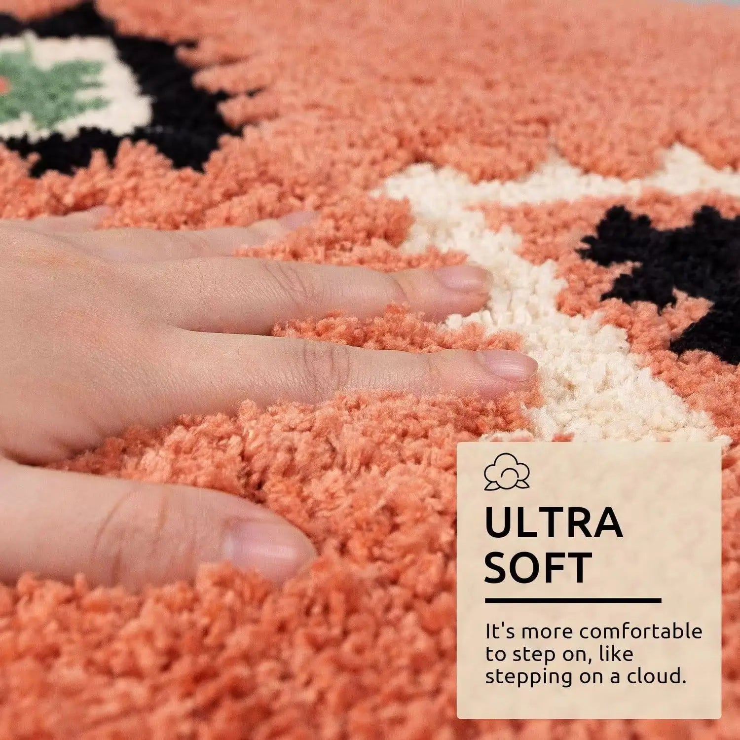 Soft Geometric Pattern Floor Carpet Modern Living Room Home Comfort 14815606538566-1