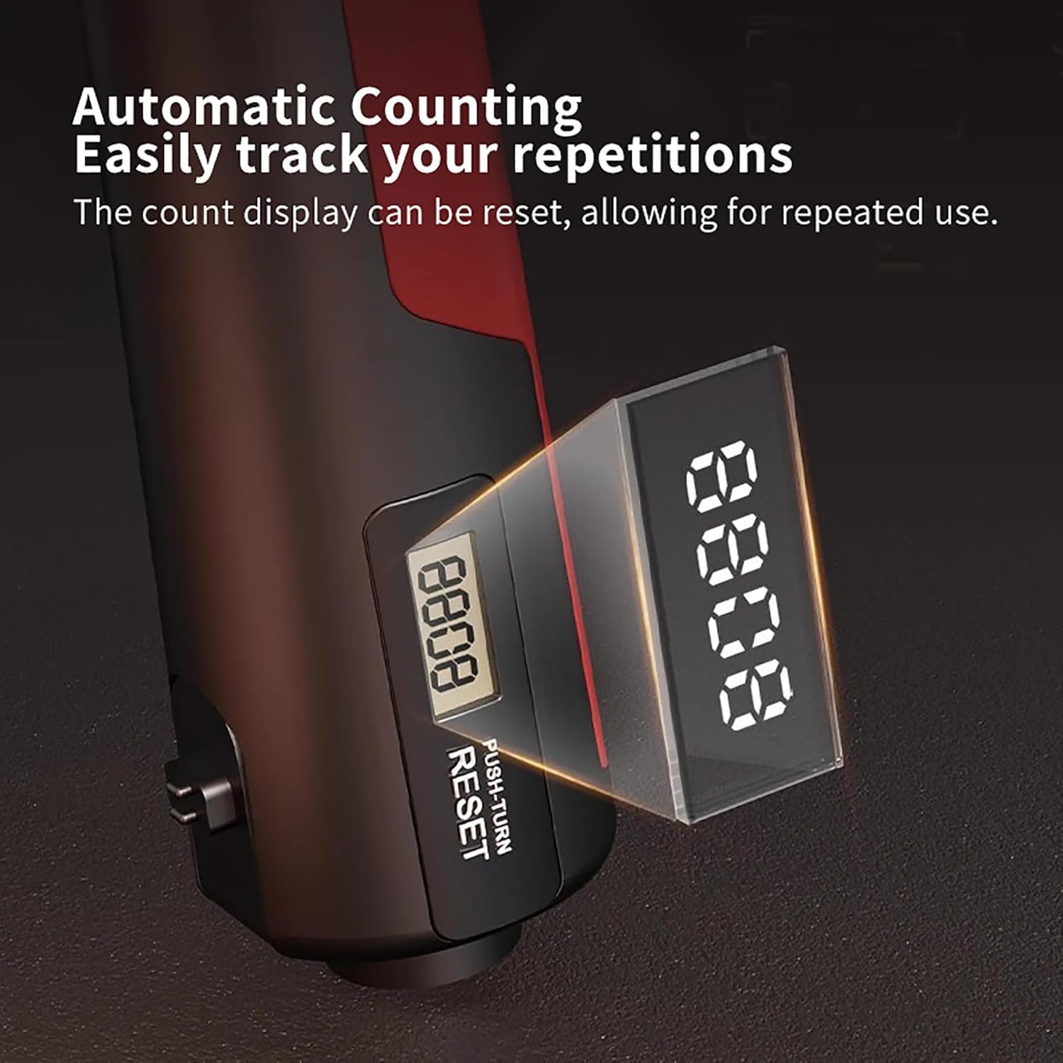 Adjustable Hand Grip Strength Trainer With Counter and Strong Non Slip Handles 15153855430982-1