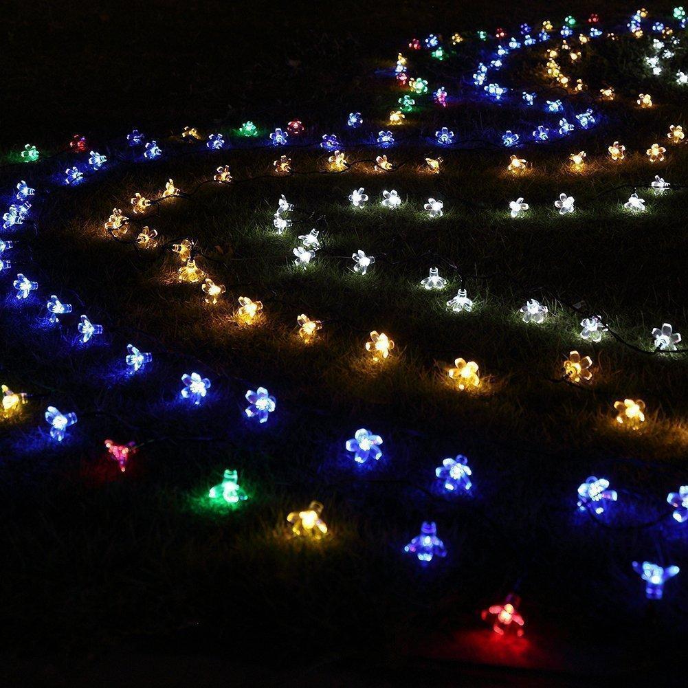 Solar Powered Flower String Lights For Outdoor Garden Decoration 6851967418468-1