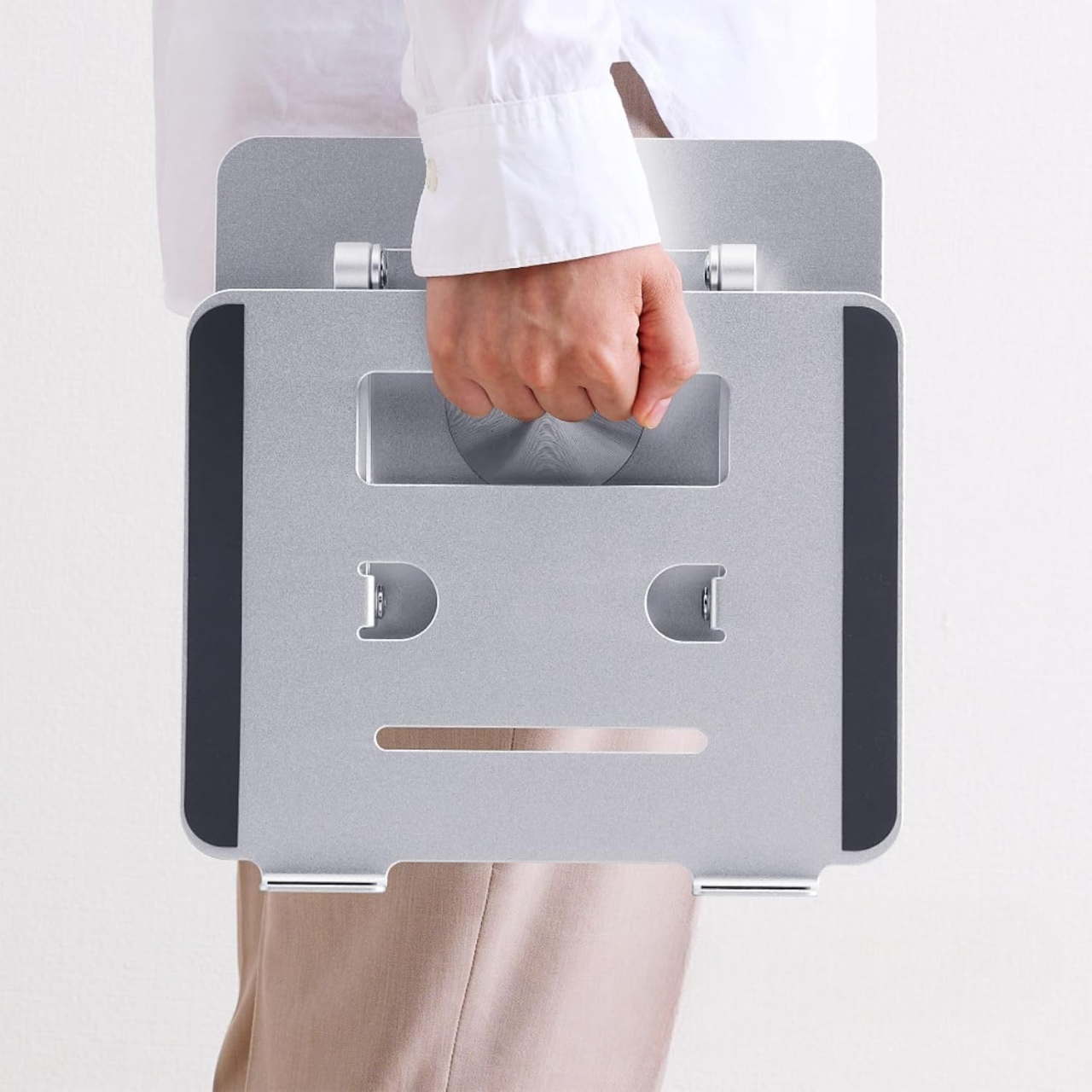 Rotating Laptop Stand Adjustable Height Angle Ergonomic Heat Dissipation 8634494714013-1