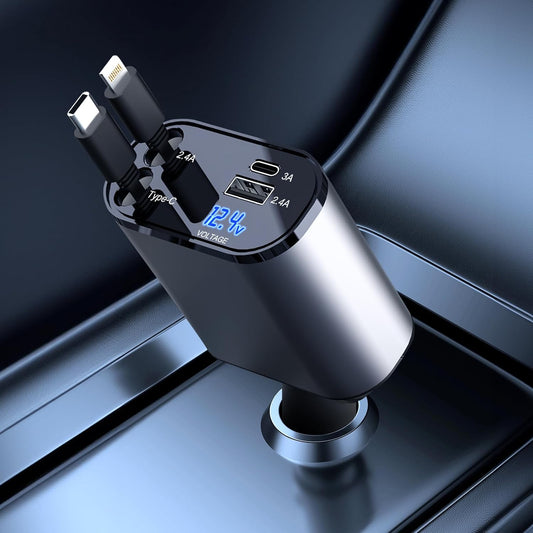 4 In 1 Car Charger Powers Devices Fast For Efficient On Road Charging 14901563392326-1