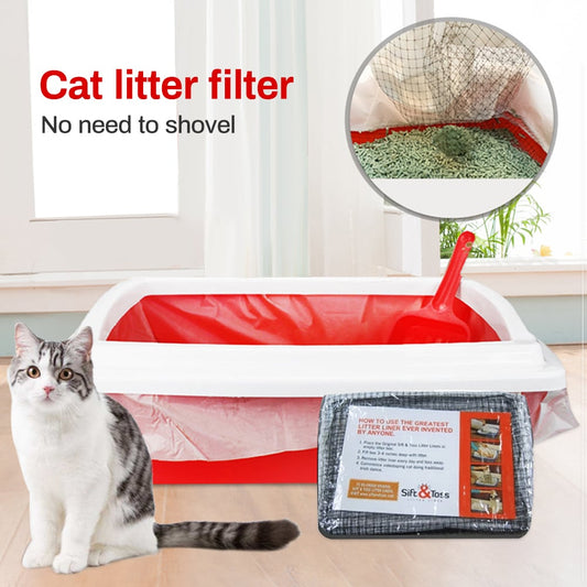 Reusable Cat Litter Box Liners For Fast Odorless Mess Cleanup 14980476469574-1