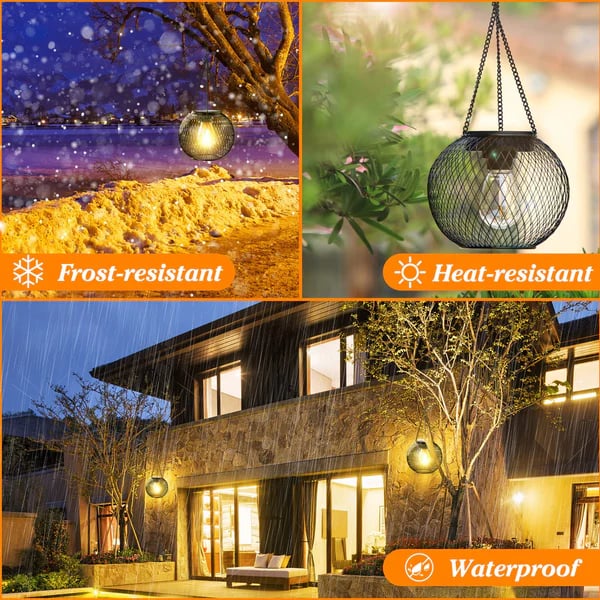 Solar Garden Lanterns For Outdoor Nighttime Ambient Lighting 8424390492291-1