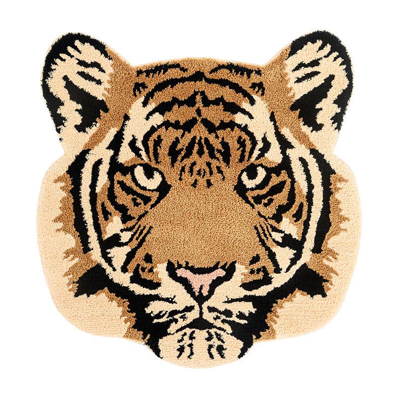 Tiger Head Tufted Rug For Living Room And Kids Bedroom 14815610274118-1