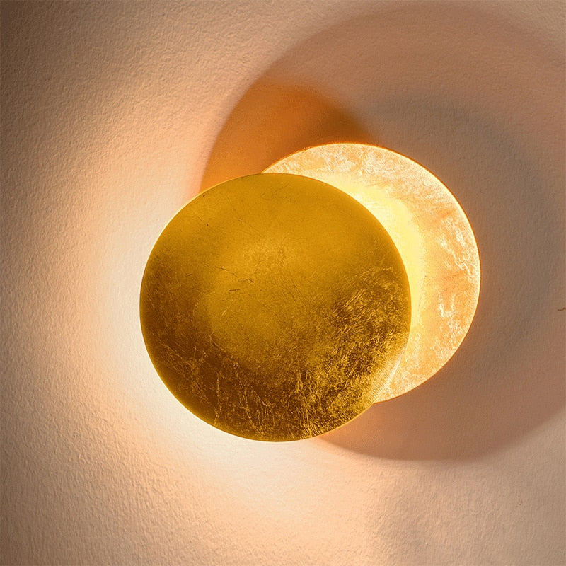 Nordic Modern Creativity Bedroom Eclipse Led Art Wall Sconce Lamp 8677363188014-1