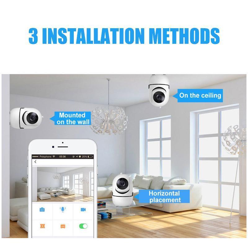 The Smart AI Security Camera - Automatic body tracking, Night vision HD 6851955556452-1