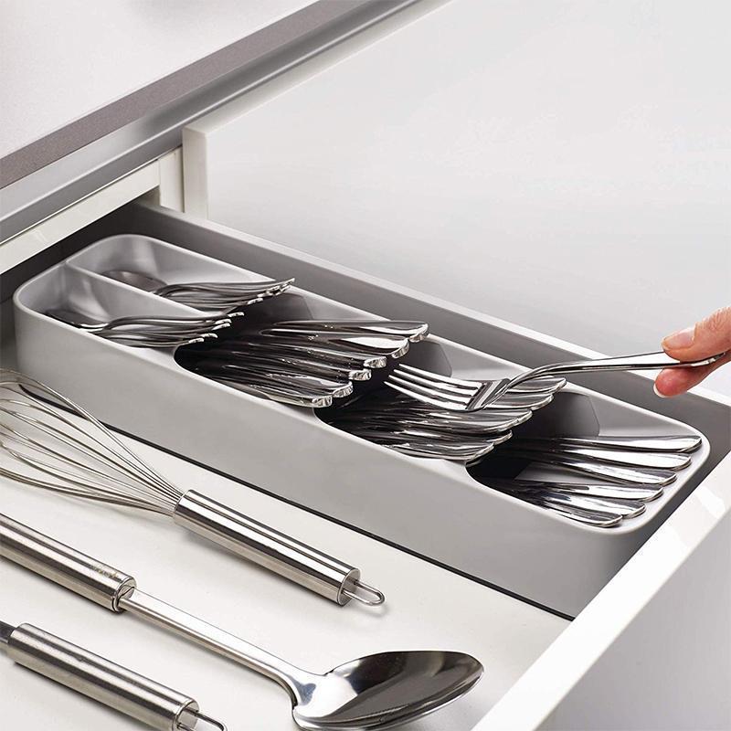 Space Saving Kitchen Supplies Organizer For Drawer Cutlery Storage Solution 6852109467748-1