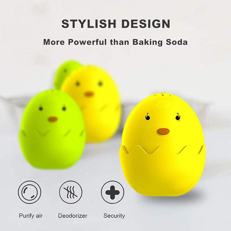 Reusable Refrigerator Diatom Deodorized Egg For Fresh Clean Odor Removal 6851477733476-1