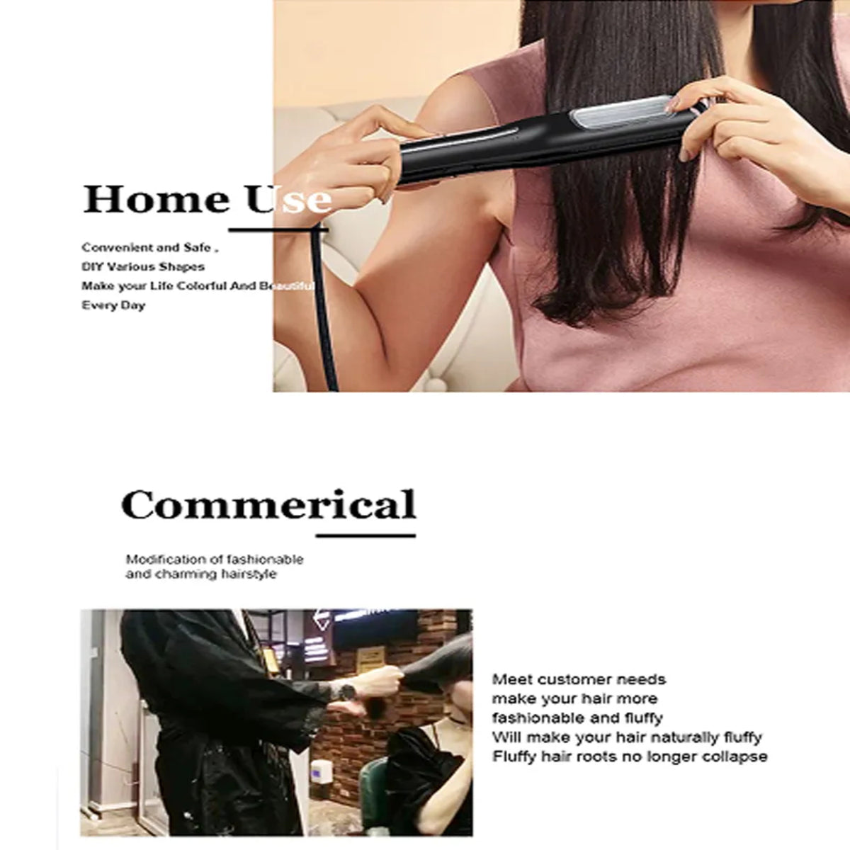 Automatic Crimping Hair Iron - Curling Iron Fluffy Hair Styling for All Hair Types