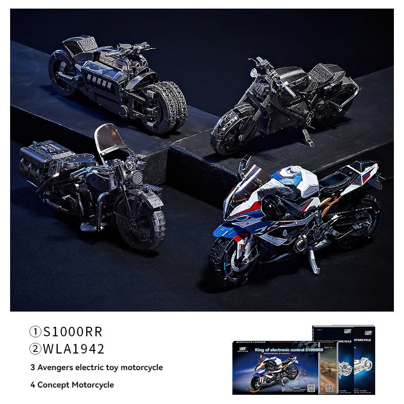 3D Metal Puzzle Motorcycle Model Kit For Creative Assembly Display 8971310956846-1