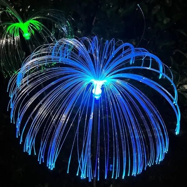 Solar Garden Lights | Jellyfish Design with Color-Changing & Warm White Modes | 75cm 15170500034886-1