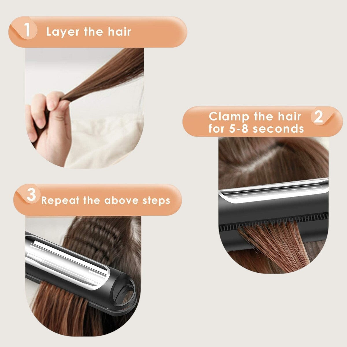 Automatic Crimping Hair Iron - Curling Iron Fluffy Hair Styling for All Hair Types