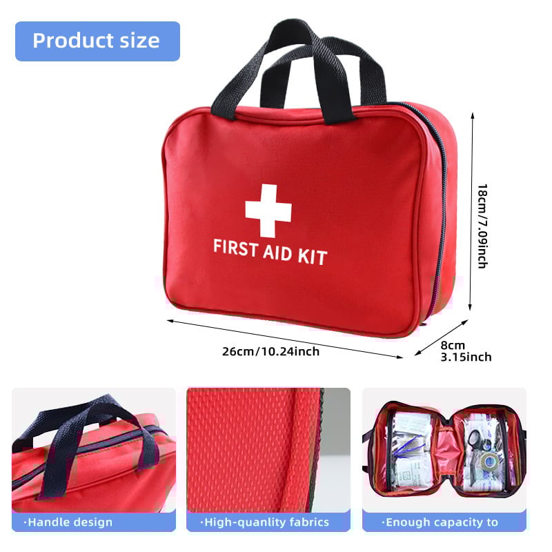 330 Piece First Aid Kit A Must Have For Your Home! 9031052034302-1