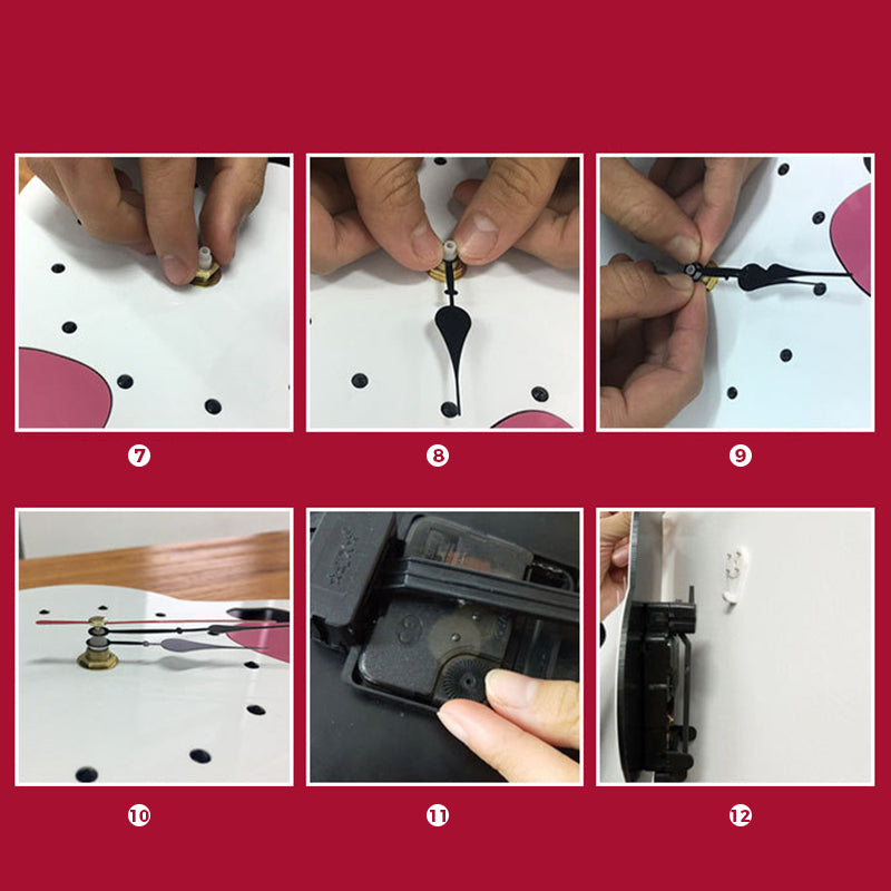 Nordic Cat Wagging Tail Wall Clock 8545338229038-1