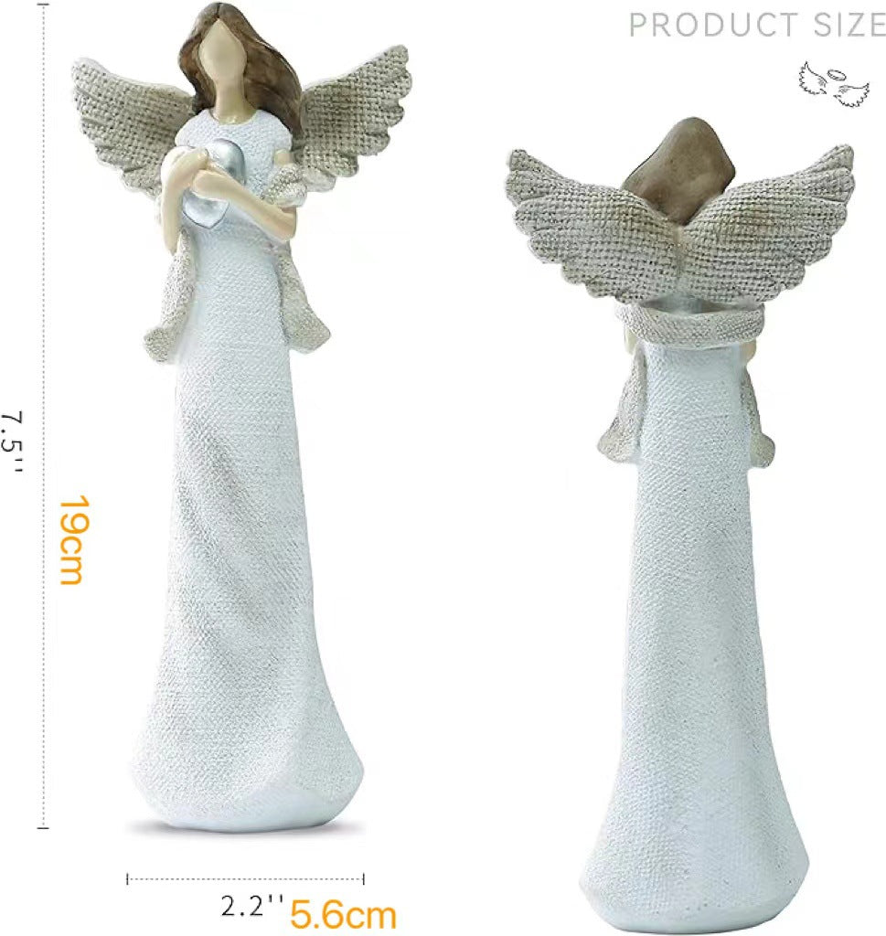 Graceful Prayer Angel Sculpture – A Symbol Of Hope And Serenity 9706094428462-1