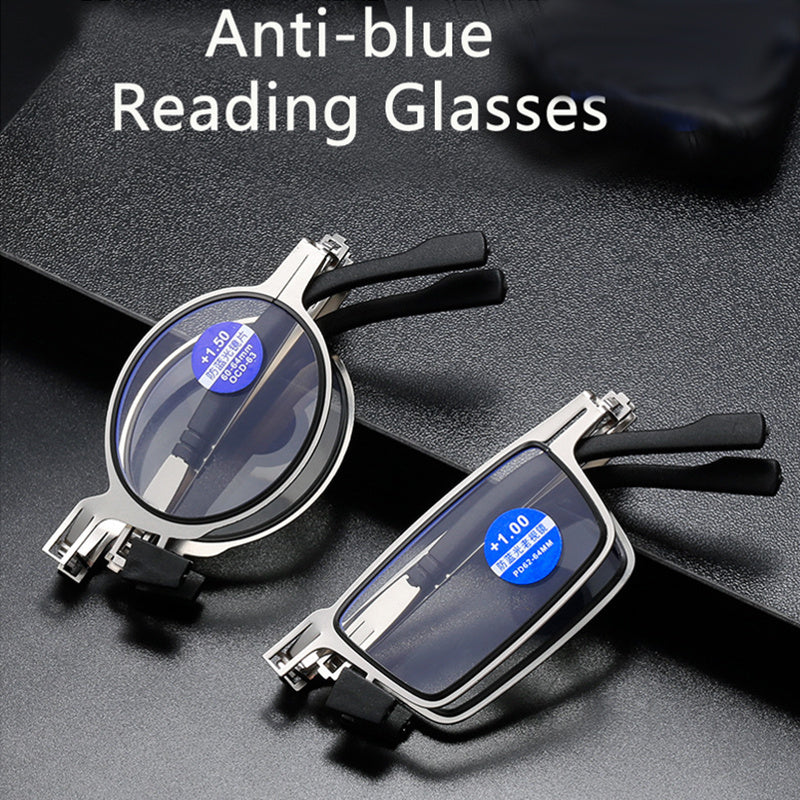Titanium Foldable Reading Glasses For Lightweight Screwless Comfort 8418773368963-1