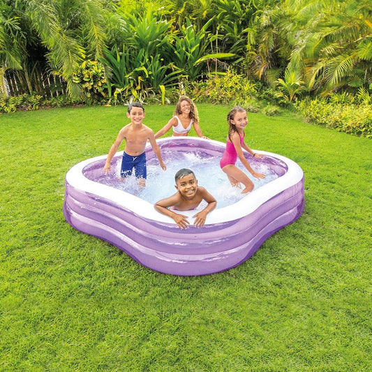 Inflatable Family Swim Centre Pool For Backyard Summer Water Fun 8349130260637-1