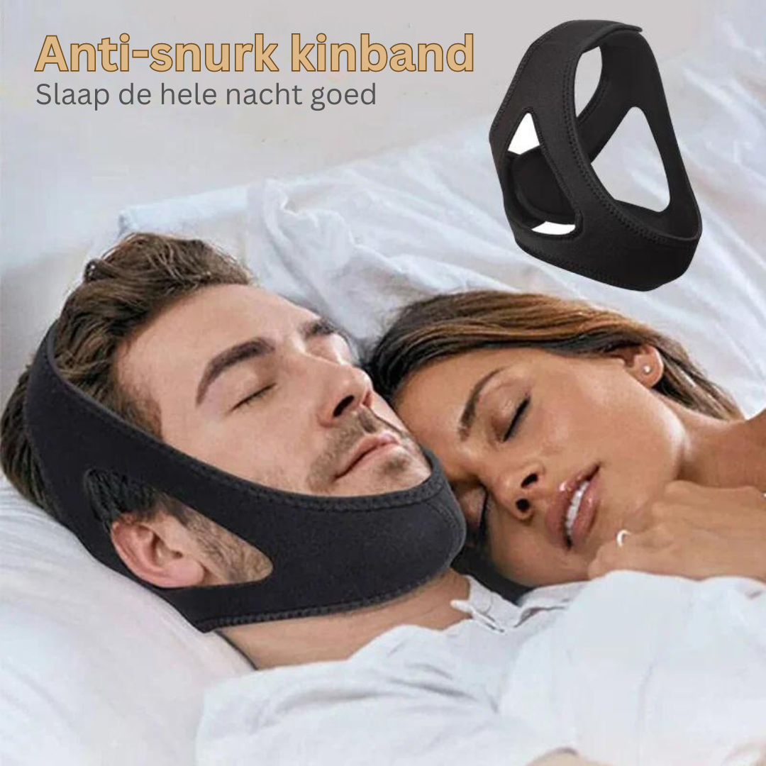 Adjustable Anti Snore Belt Supports Jawline For Quiet Restful Night Sleep 9177422299462-1