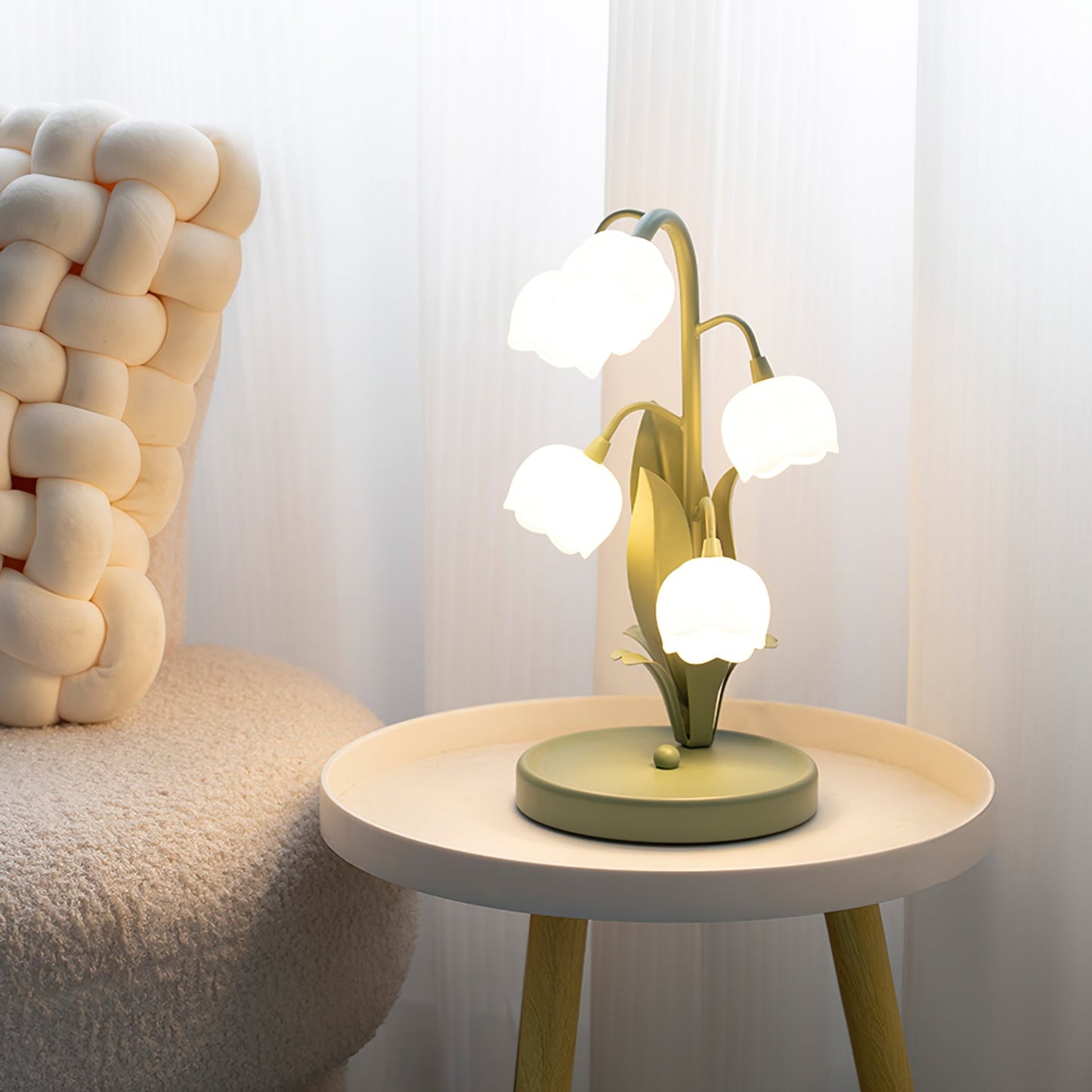 Table Lamp With A Bell Orchid 9959370260813-1