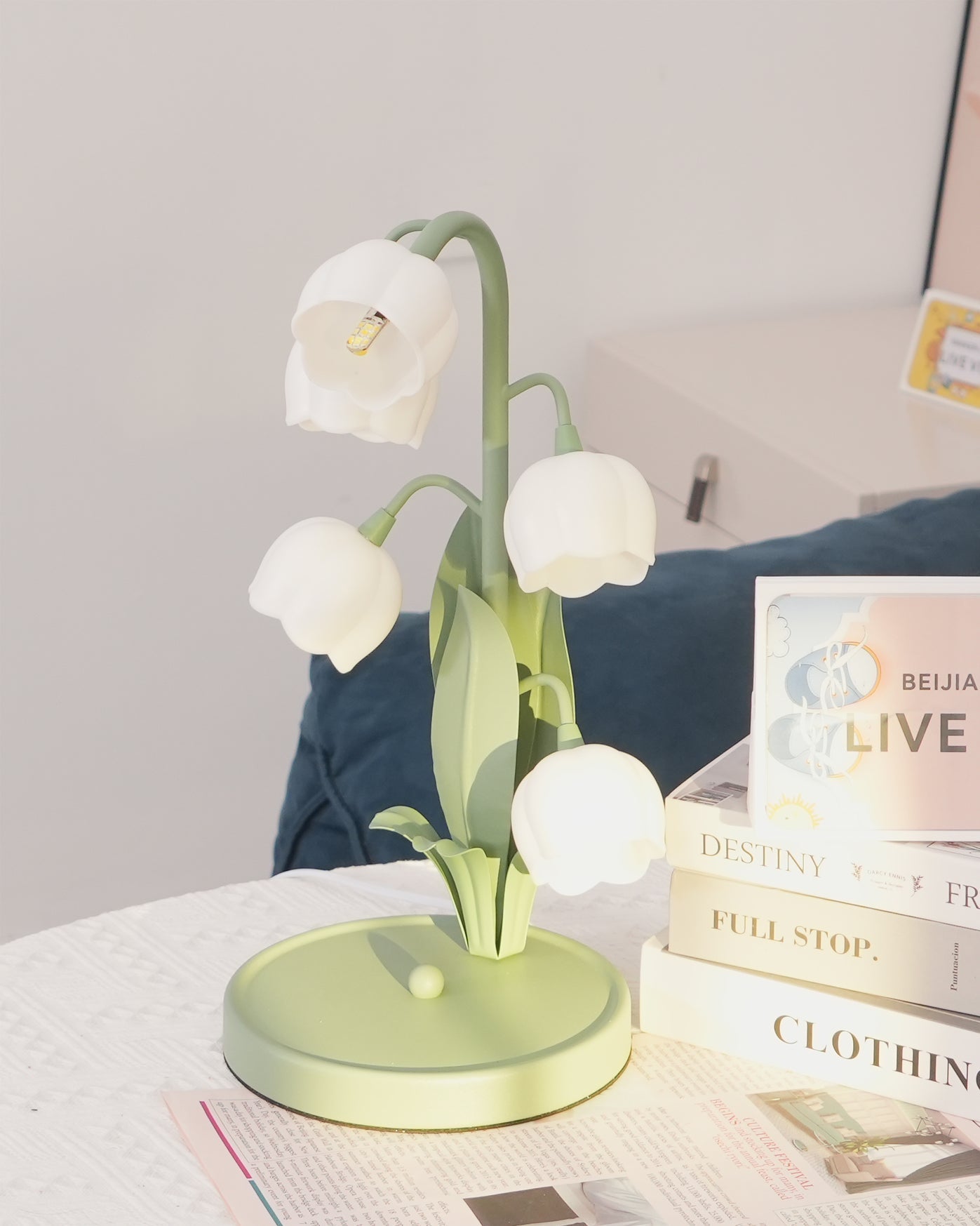 Table Lamp With A Bell Orchid 9959370260813-1