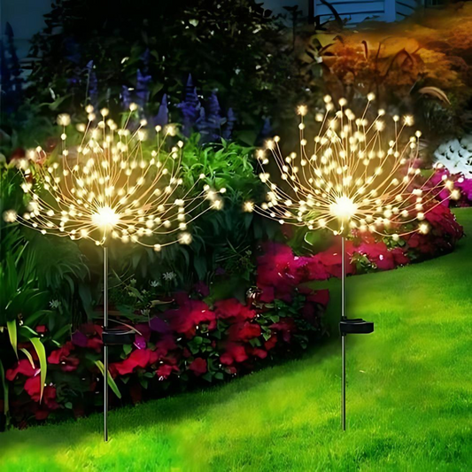 Solar Firework String Lights | 90 LED | Waterproof IP65 | Garden & Outdoor Decoration | 95cm 15170507997510-1