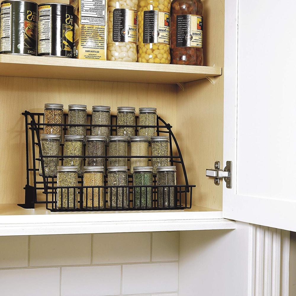 Stackable Kitchen Organizer For Maximizing Shelf Storage Space 15134635950406-1