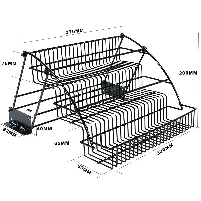 Stackable Kitchen Organizer For Maximizing Shelf Storage Space 15134635950406-1
