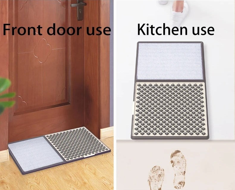 Sanitizing Shoe Door Mat Two-Sided Cleaning Drying Non-Slip Pad 8509995745437-1
