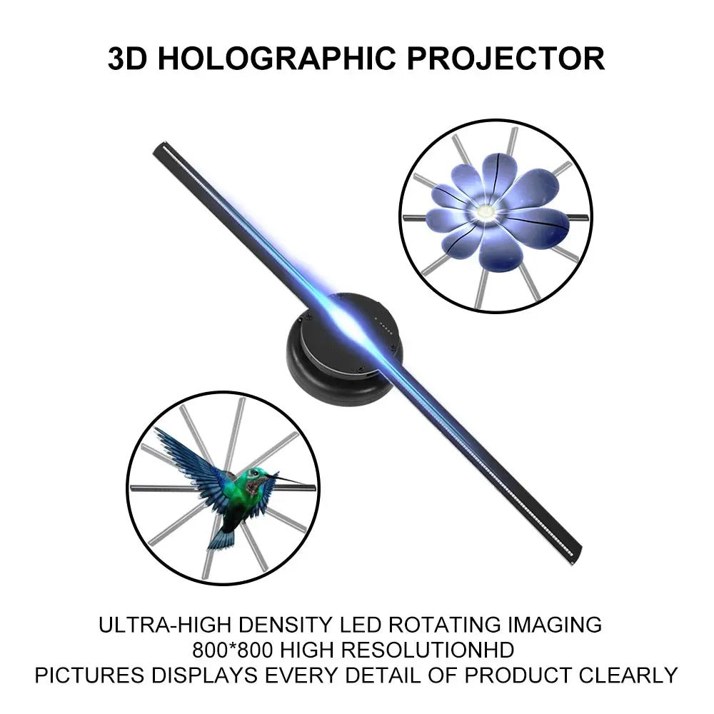 3D Holographic Led Advertising Display Wifi Projection Fan 8422814220445-1