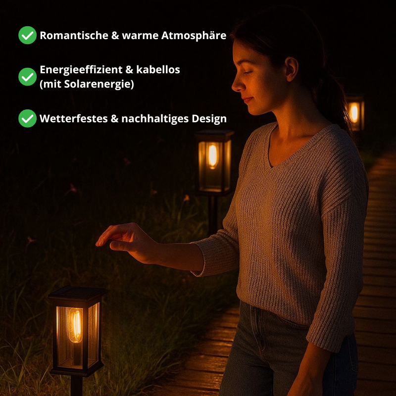 Solar Pathway Lights Illuminate Gardens Automatically For Long Lasting Night Ambience 15207731560774-1