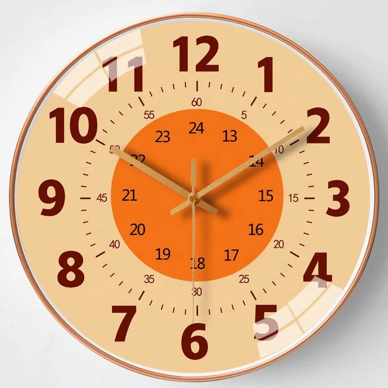 Colorful Learning Clock for Teaching Kids Time and Daily Routines 8739272622414-1