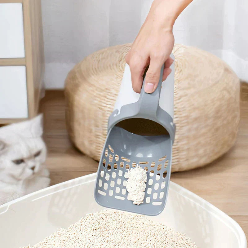 Automatic Cat Litter Cleaning Scoop With Bag System For Hygiene 14957739180358-1