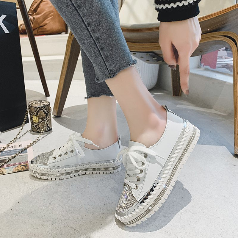 Sparkling Rhinestone Sneakers for Stylish and Glamorous Everyday Looks 14998145007942-1