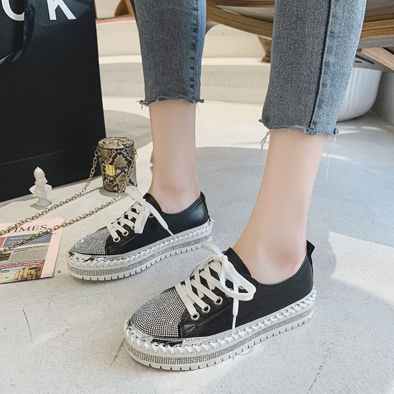 Sparkling Rhinestone Sneakers for Stylish and Glamorous Everyday Looks 14998145007942-1