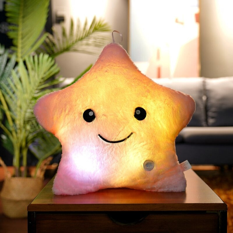 Star Plush Pillow with Soft Light and Cozy Warm Glow 15051800445254-1