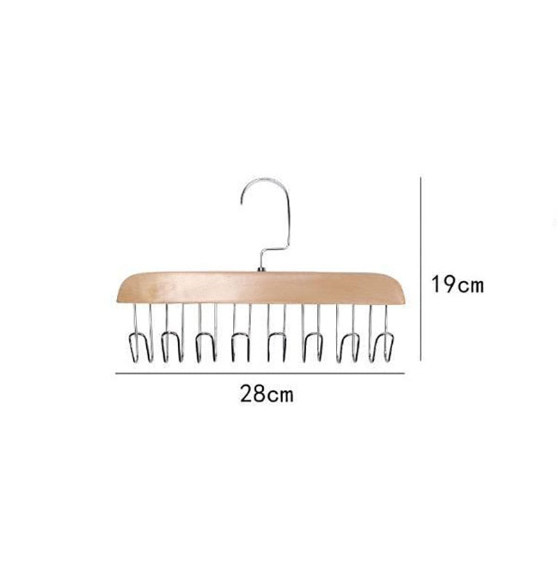 Wall Mounted Multi Hook Rack Organizes Coats Bags Keys Neatly 14981786337606-1