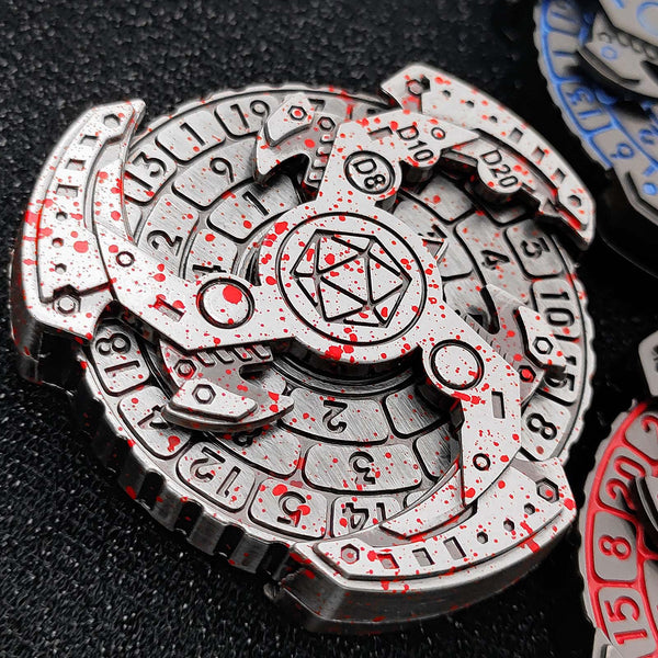 Spinning Metal Dice Adds Fantasy Fun For Dungeons And Dragons Fans 8453455773827-1