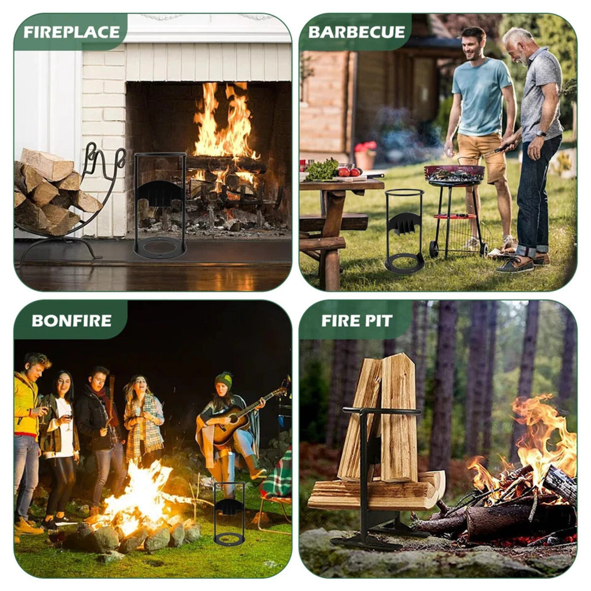 WoodSplitter – Safe & Fast Firewood Splitter for Cozy Winter Nights