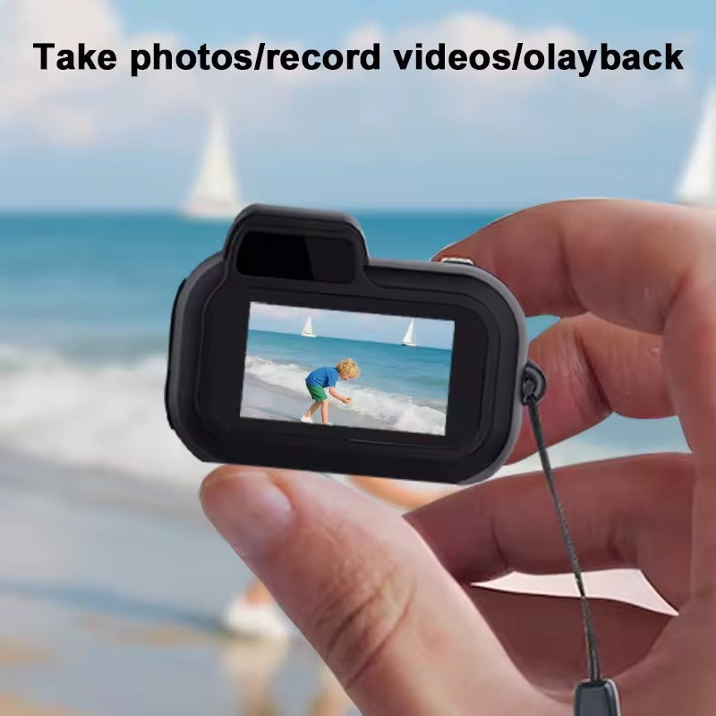 Mini Retro Keychain Camera With Filters And Memory Card 8673354252445-1