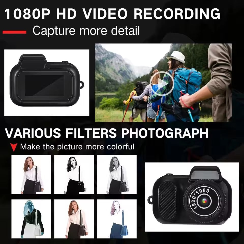 Mini Retro Keychain Camera With Filters And Memory Card 8673354252445-1