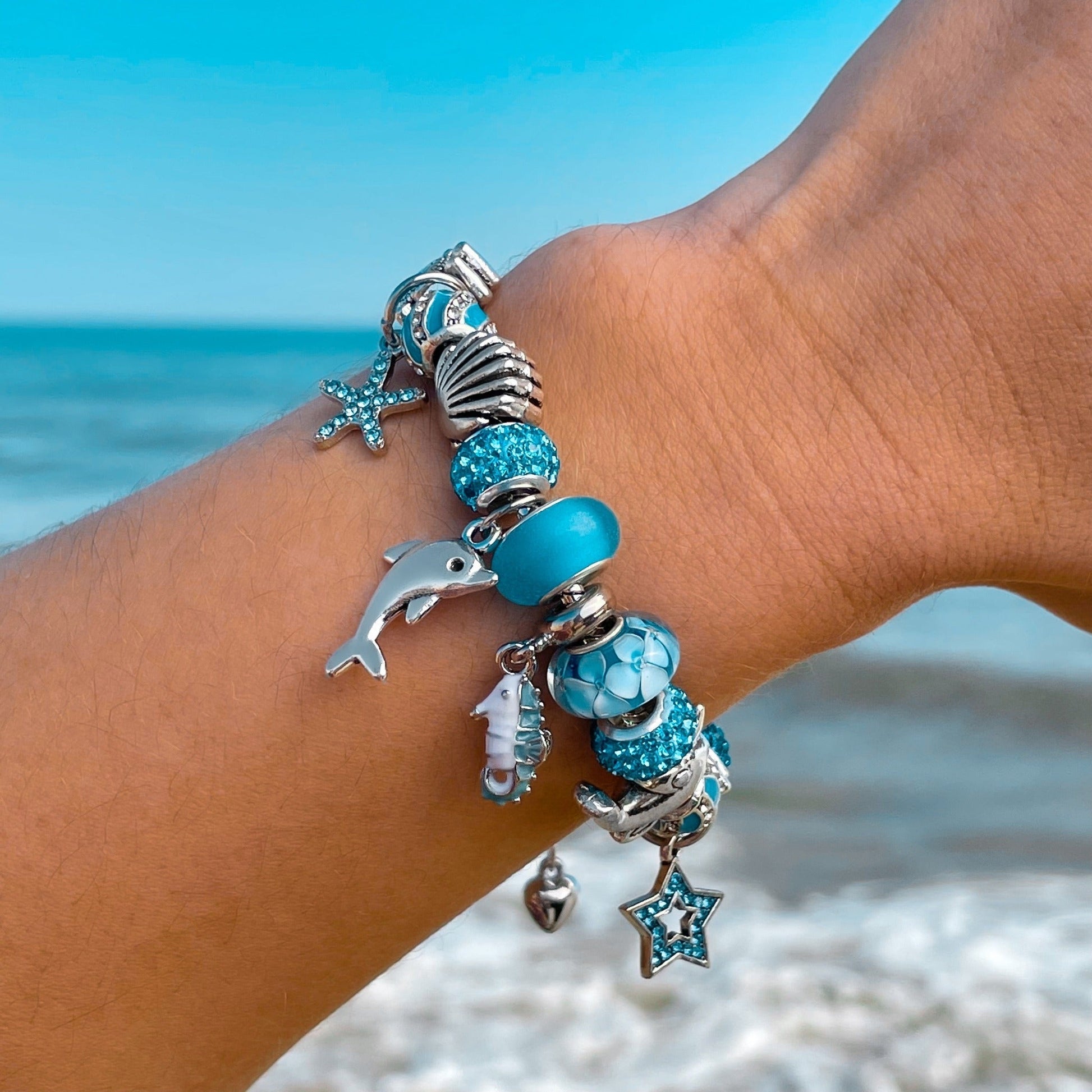 Ocean Charm Bracelet for Elegant and Timeless Coastal-Inspired Style 15059355763014-1