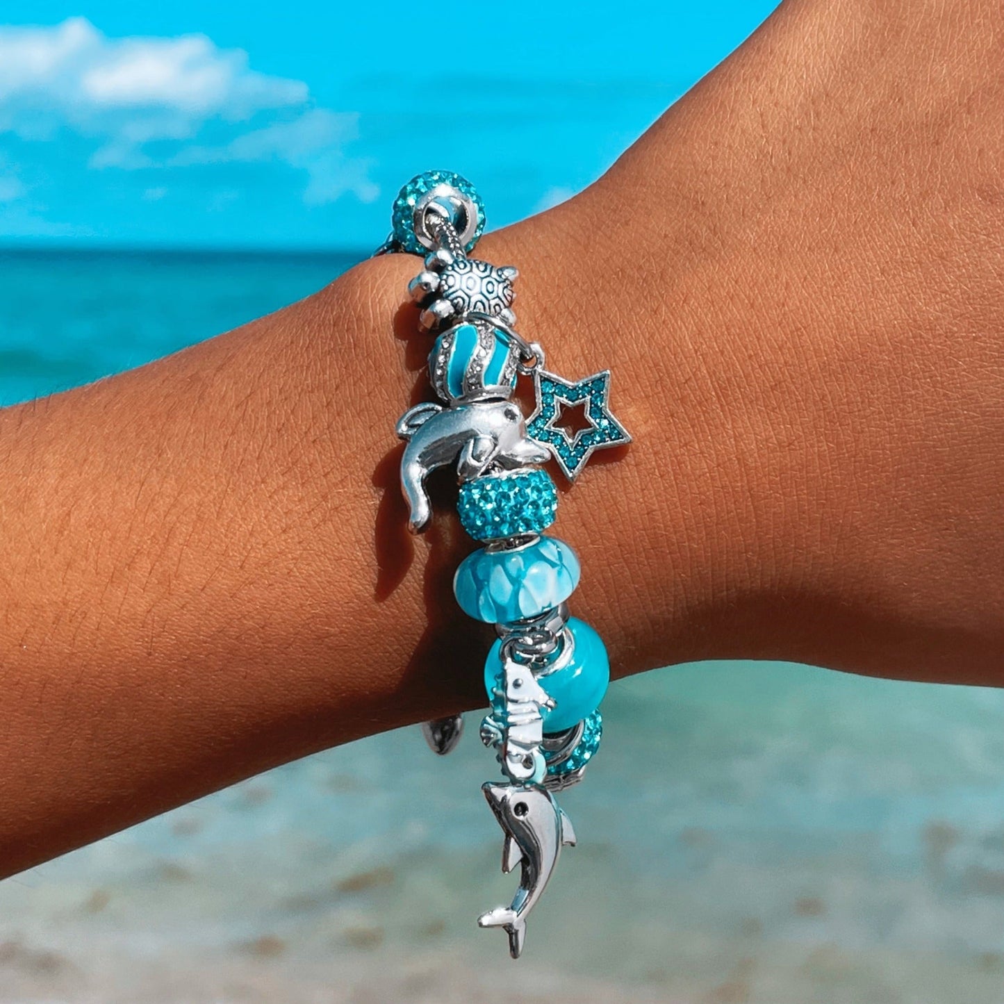 Ocean Charm Bracelet for Elegant and Timeless Coastal-Inspired Style 15059355763014-1
