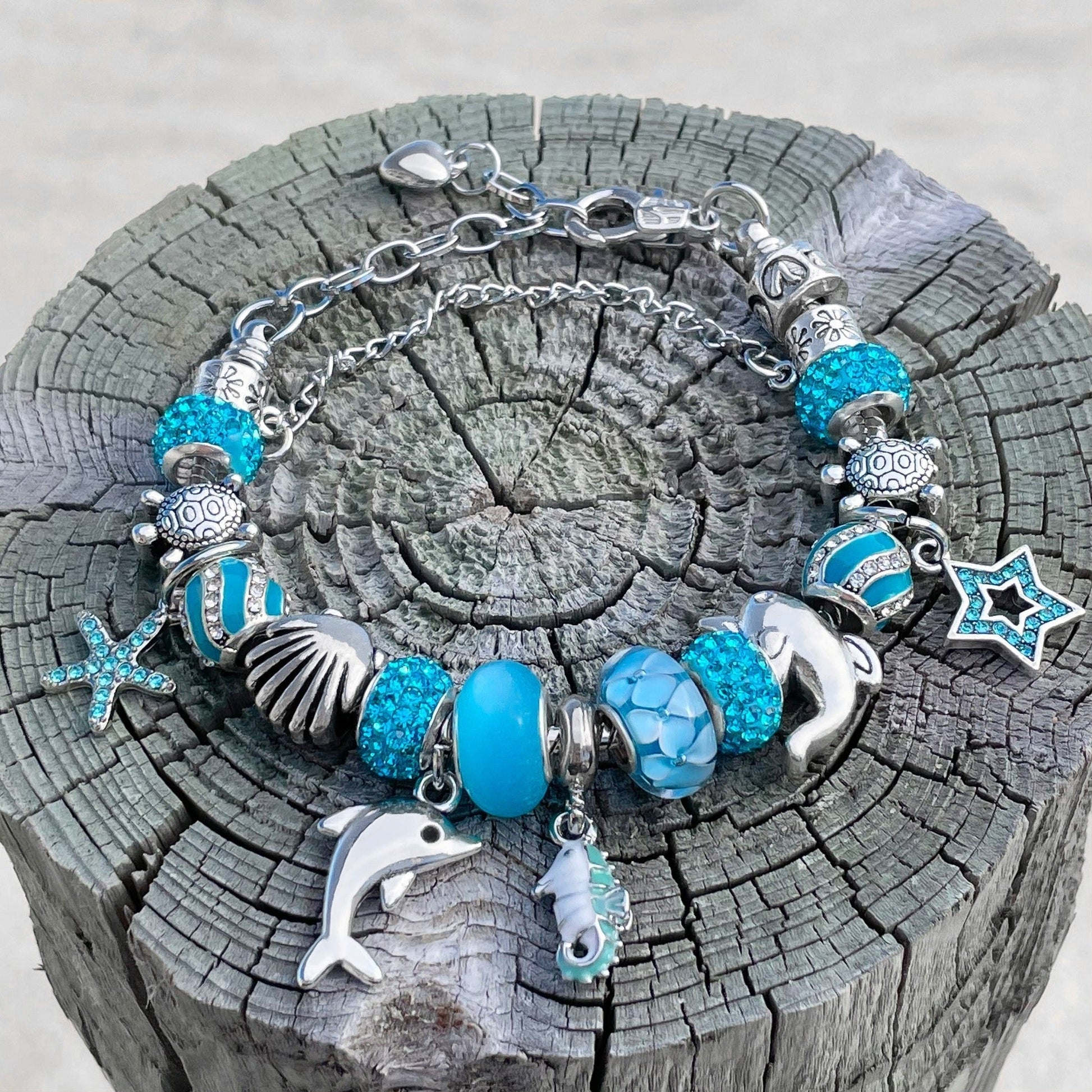 Ocean Charm Bracelet for Elegant and Timeless Coastal-Inspired Style 15059355763014-1
