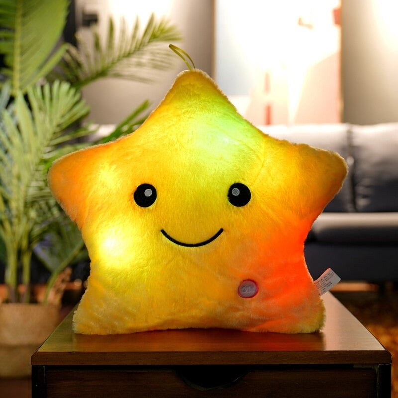 Star Plush Pillow with Soft Light and Cozy Warm Glow 15051800445254-1