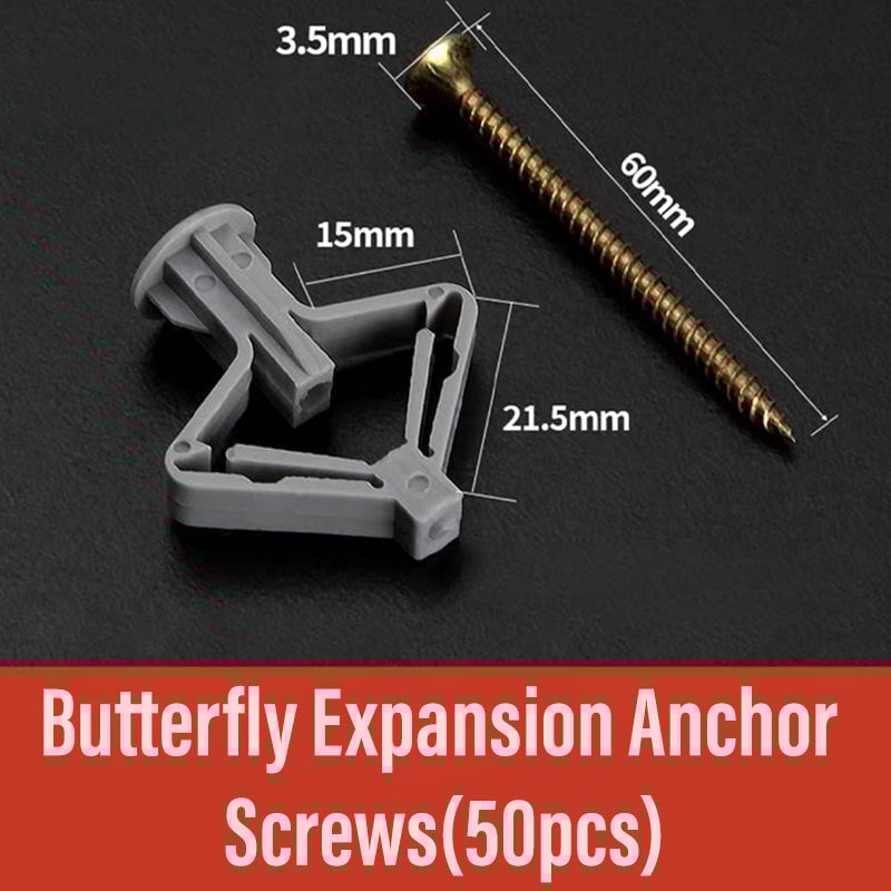 Wall Anchor For Securing Screws Firmly Without Drilling Complicated Holes 15129627623750-1
