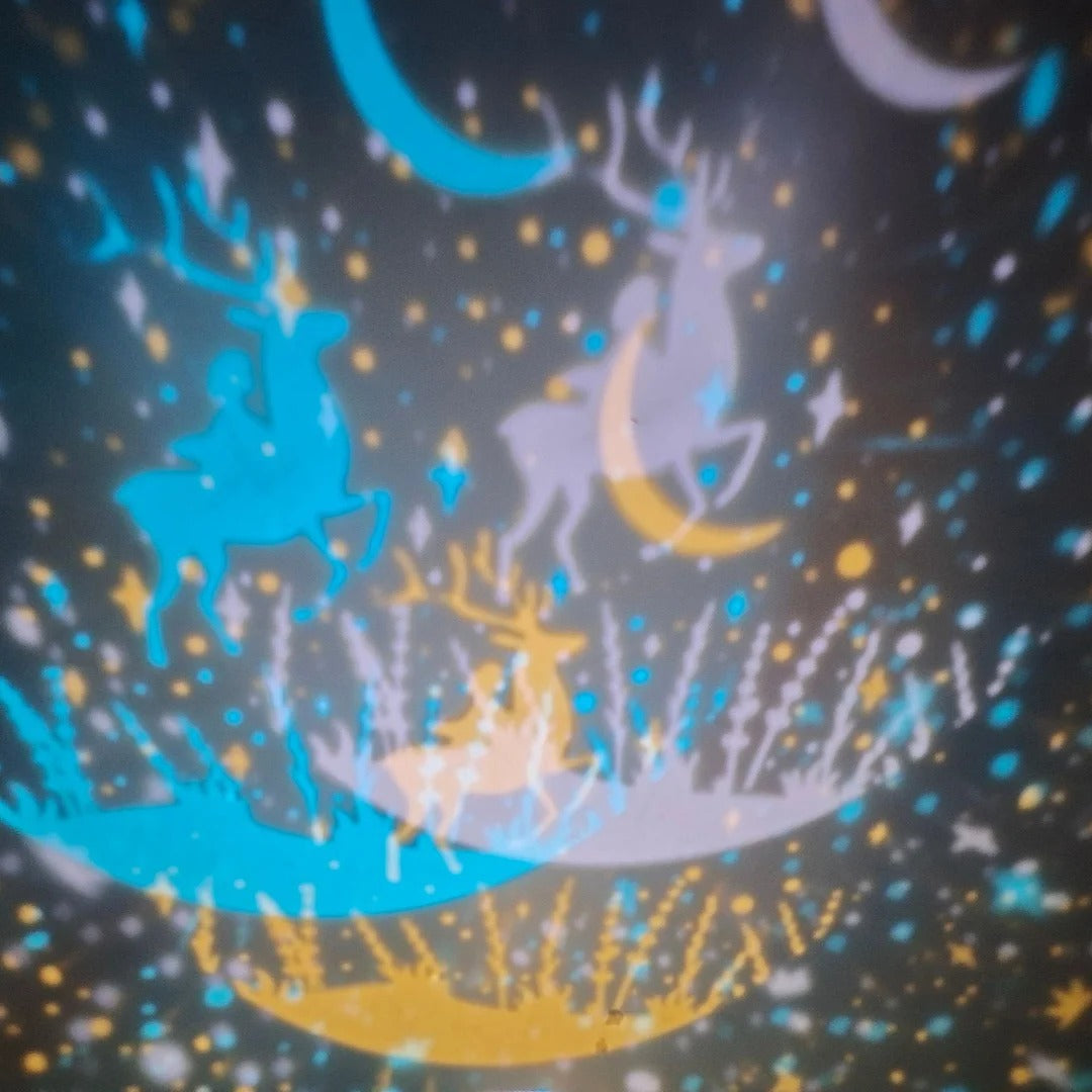 Starry Sky Galaxy Projector Night Light Bedroom Ceiling Decoration Lamp 11481132171532-1